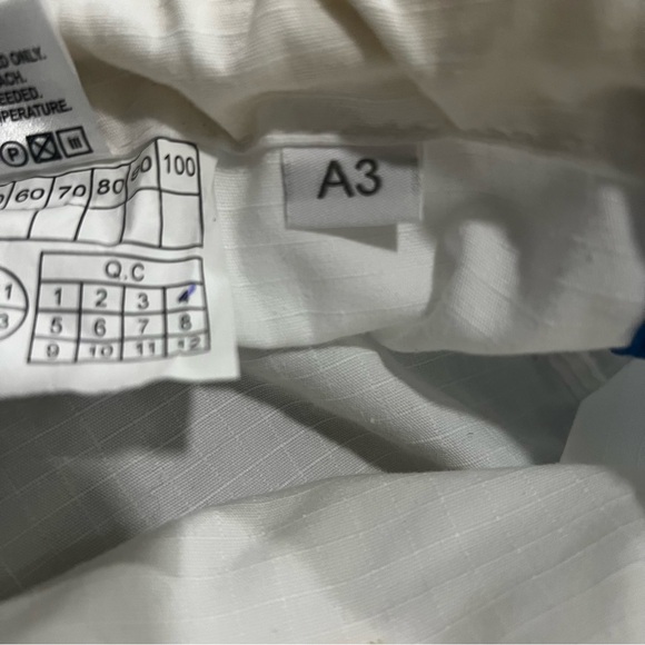 Unisex All Around Brazilian Jiu Jitsu Gi Pant Only Fuji White Size A3 - Picture 4 of 8